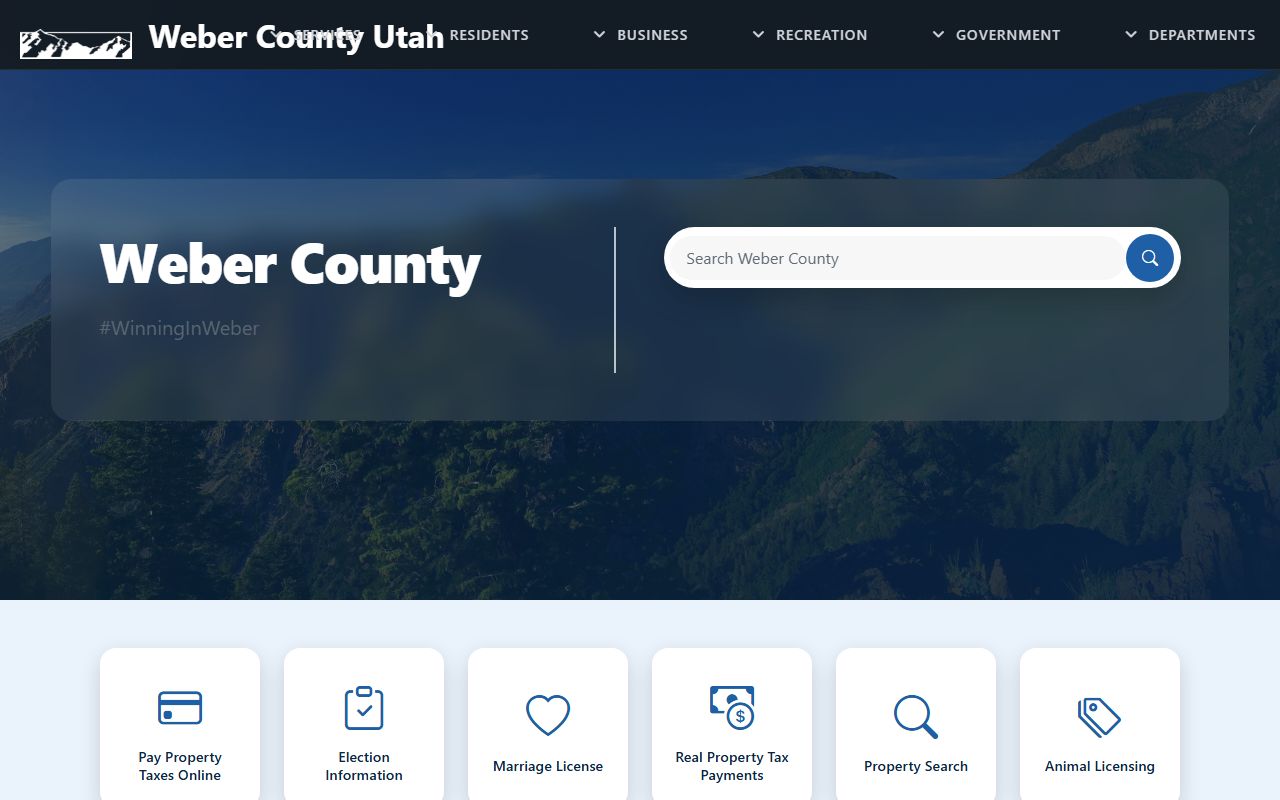 Weber County divorce decree official county website